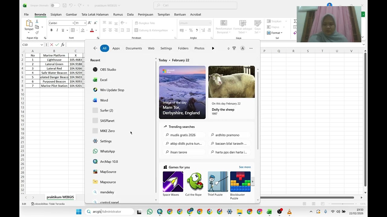 PENGUMPULAN DATA SISTEM INFORMASI GEOGRAFIS
