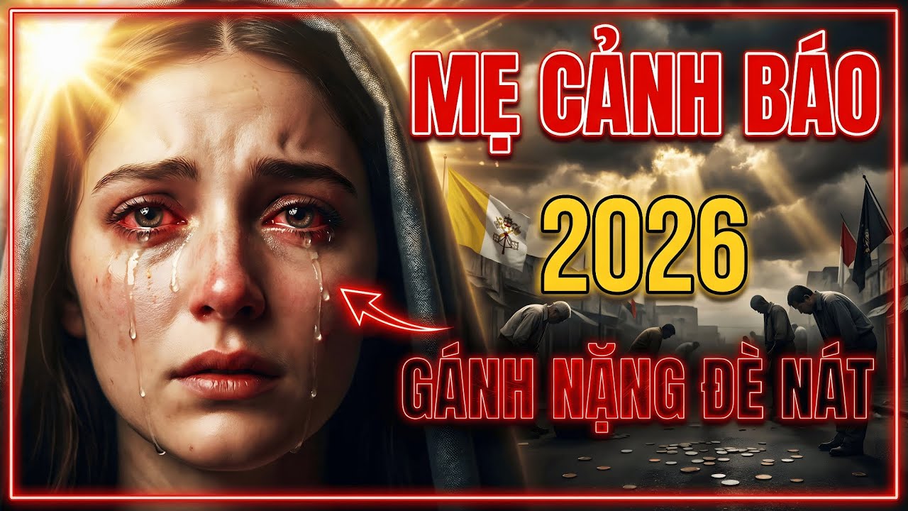 🛑Bạn Kiệt Sức Vì Áp Lực Cơm Áo Gạo Tiền? Gác Lại Âu Lo → Cầu Nguyện Cùng Mẹ Maria Để Được Nâng Đỡ!