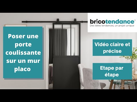 Monter une cloison en ba13 avec plaque, rail contre cloison