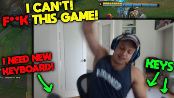 Tyler1 BREAKS HIS KEYBOARD because of BUG