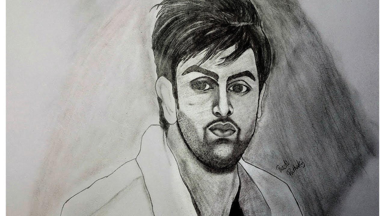 how-to-draw-ranbir-kapoor-portrait-sketch-how-to-make-portrait-sketch