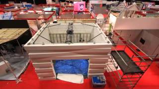 Jablite Cube construction at the RCI Show 2016 timelapse video