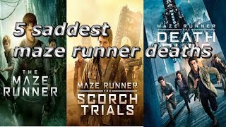 Top 5 Saddest Maze Runner Deaths