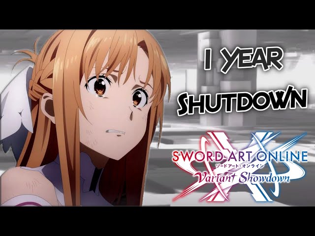 Sword Art Online Variant Showdown Will Temporary Shutdown and