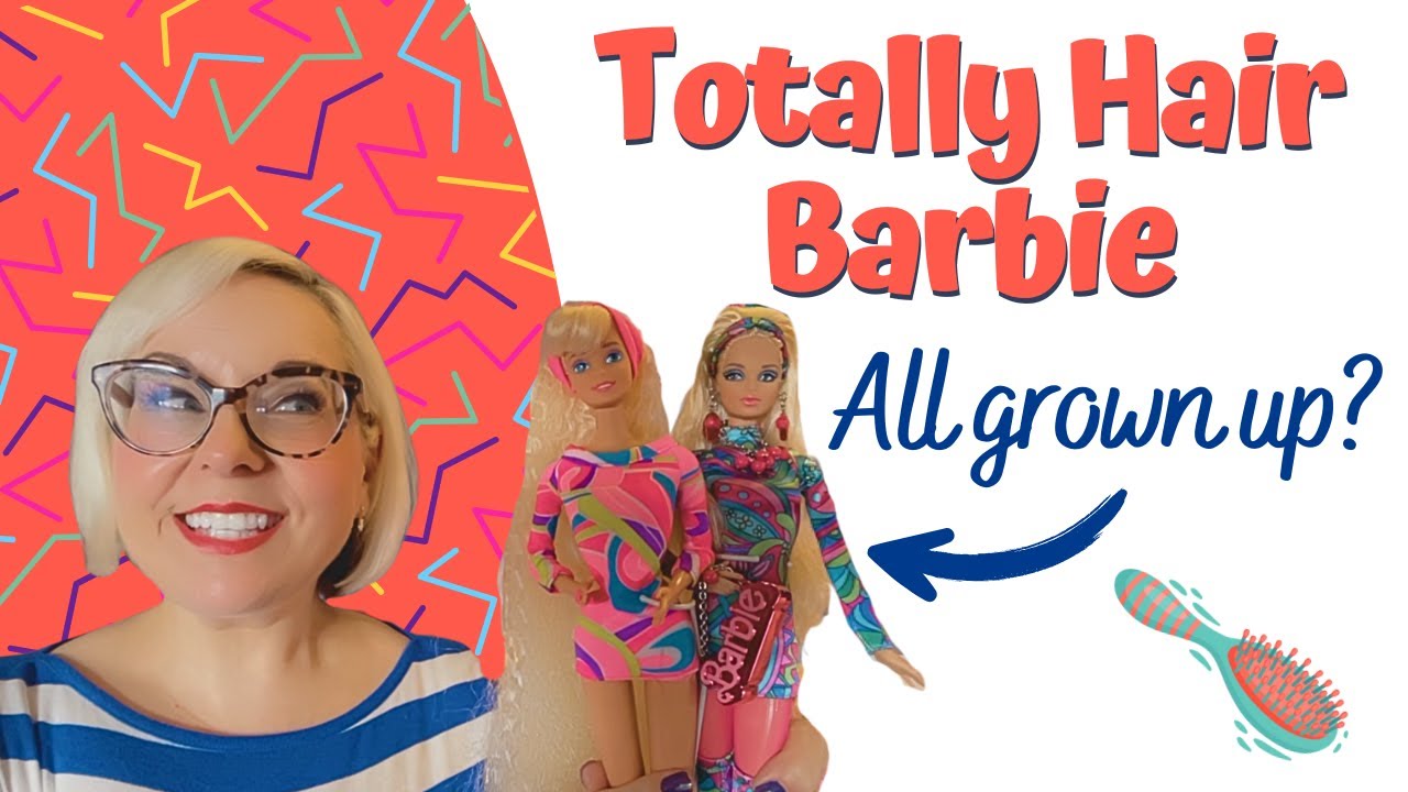 The Best-Selling Barbie of all time inspires 33 years later! Totally Hair Barbie & Styled By Design