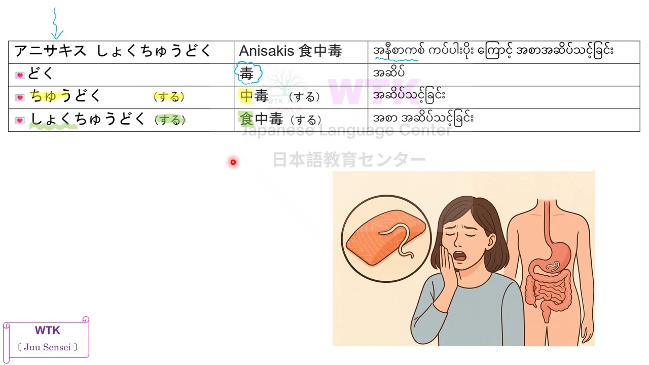 စားသောက်ကုန်ထုတ် ဝေါဟာရ Day.1❤