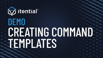 Creating Command Templates for Pre- & Post-Checks with Itential