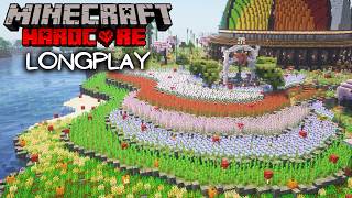 Tall Flower Garden - Hardcore Minecraft Relaxing Longplay