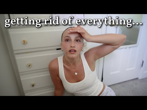 EXTREME SPRING CLOSET CLEAN OUT *trying on all my clothes ...