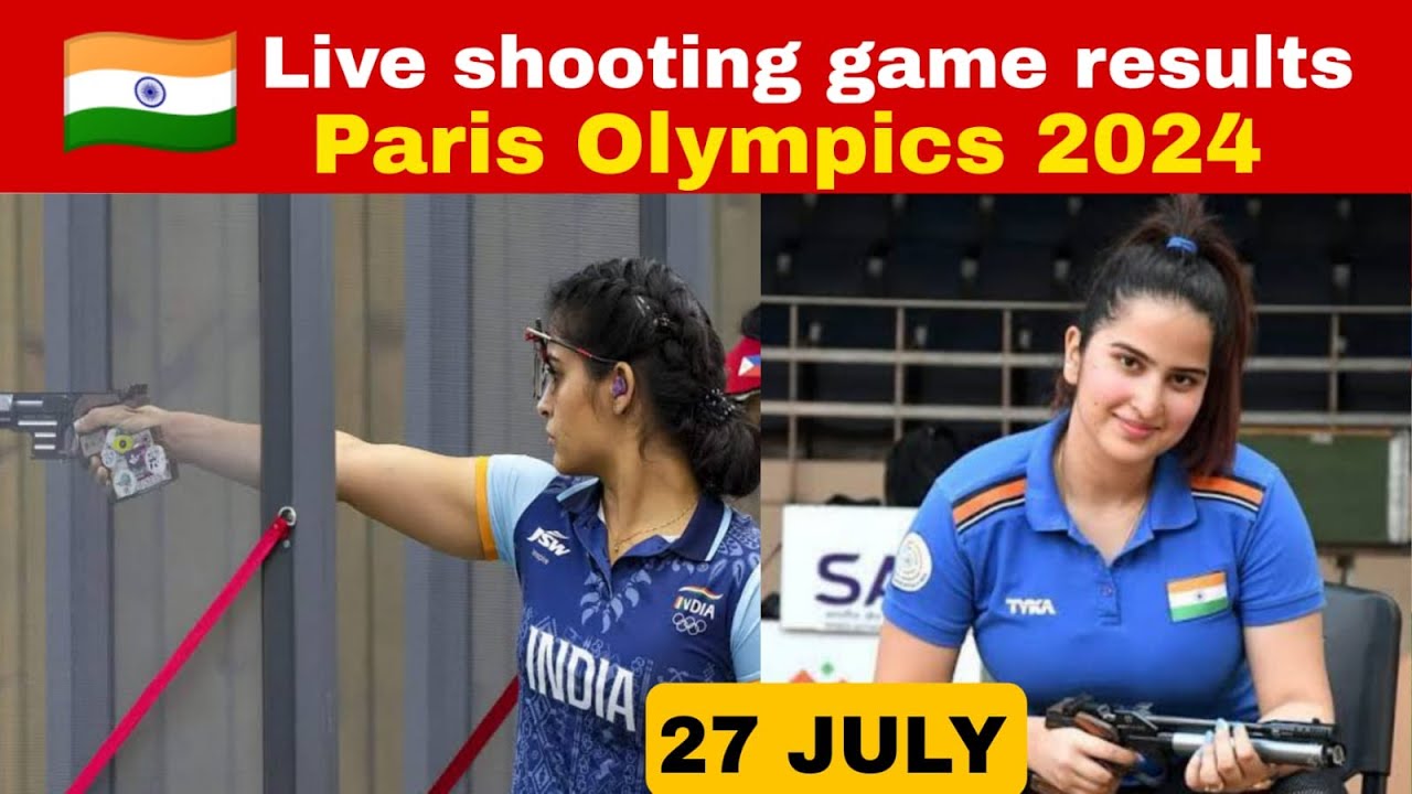 🔴 Paris Olympics 2024 live commentary 10 m air pistol qualification ...