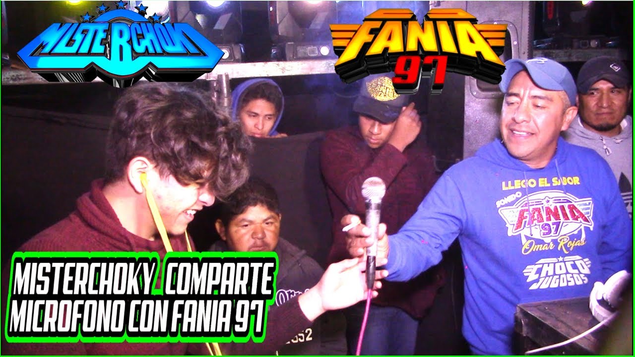 ♥️MISTERCHOKI COMPARTE MICROFONO A FANIA 97 EN EL COLORADO HGO♥️