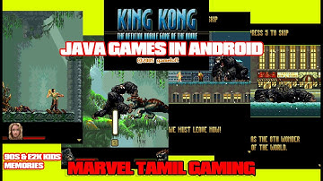 KONG THE OFFICIAL MOBILE GAME OF THE MOVIE | TAMIL | JAVA GAME ON ANDROID MOBILE #kong #javagame