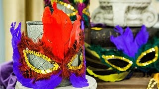 DIY Mardi Gras Decorations - Gina Tepper