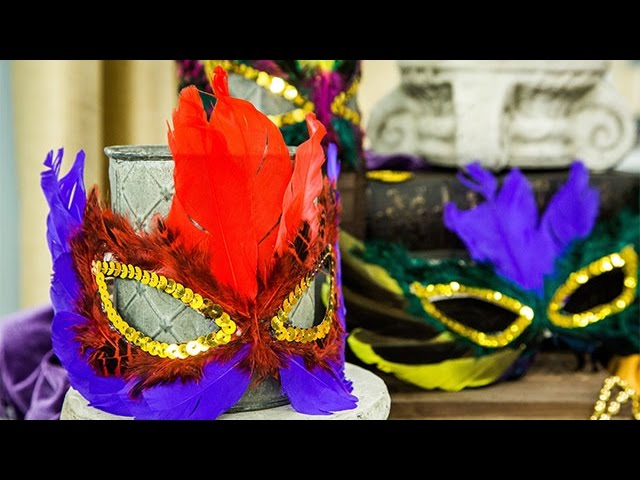 DIY Mardi Gras Decorations - Gina Tepper