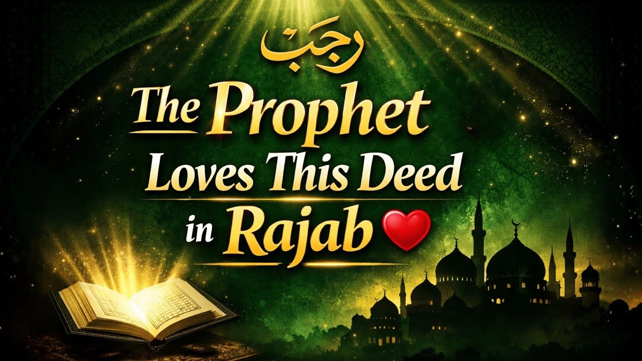 One Surah in Rajab That the Prophet ﷺ Loved Most