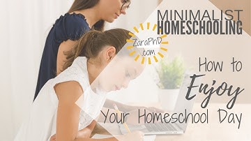 How to Enjoy Your Homeschool Day