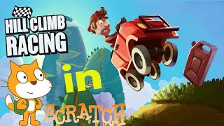 How to make Hill Climb Racing game in Scratch Desktop screenshot 4