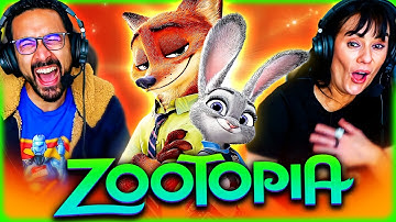 ZOOTOPIA (2016) IS HILARIOUS & SURPRISINGLY MATURE!! MOVIE REACTION! First Time Watching | Disney