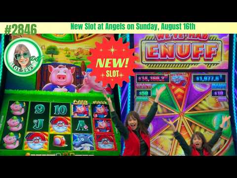 🚨🍀💋🌈NEW HOT HUFF N PUFF SLOT, #huffnpuffwe'vehadenuff, #newhotslot, #jackpots, #handpays