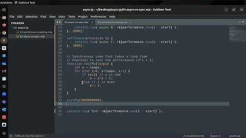Asynchronous JavaScript - 01 - Async Vs Sync