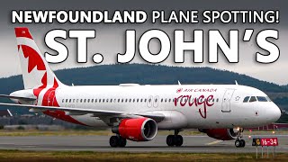 NEWFOUNDLAND PLANE SPOTTING! St. John's International Airport (YYT)