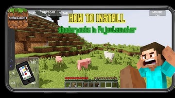how to install java shaders in minecraft PojavLauncher like