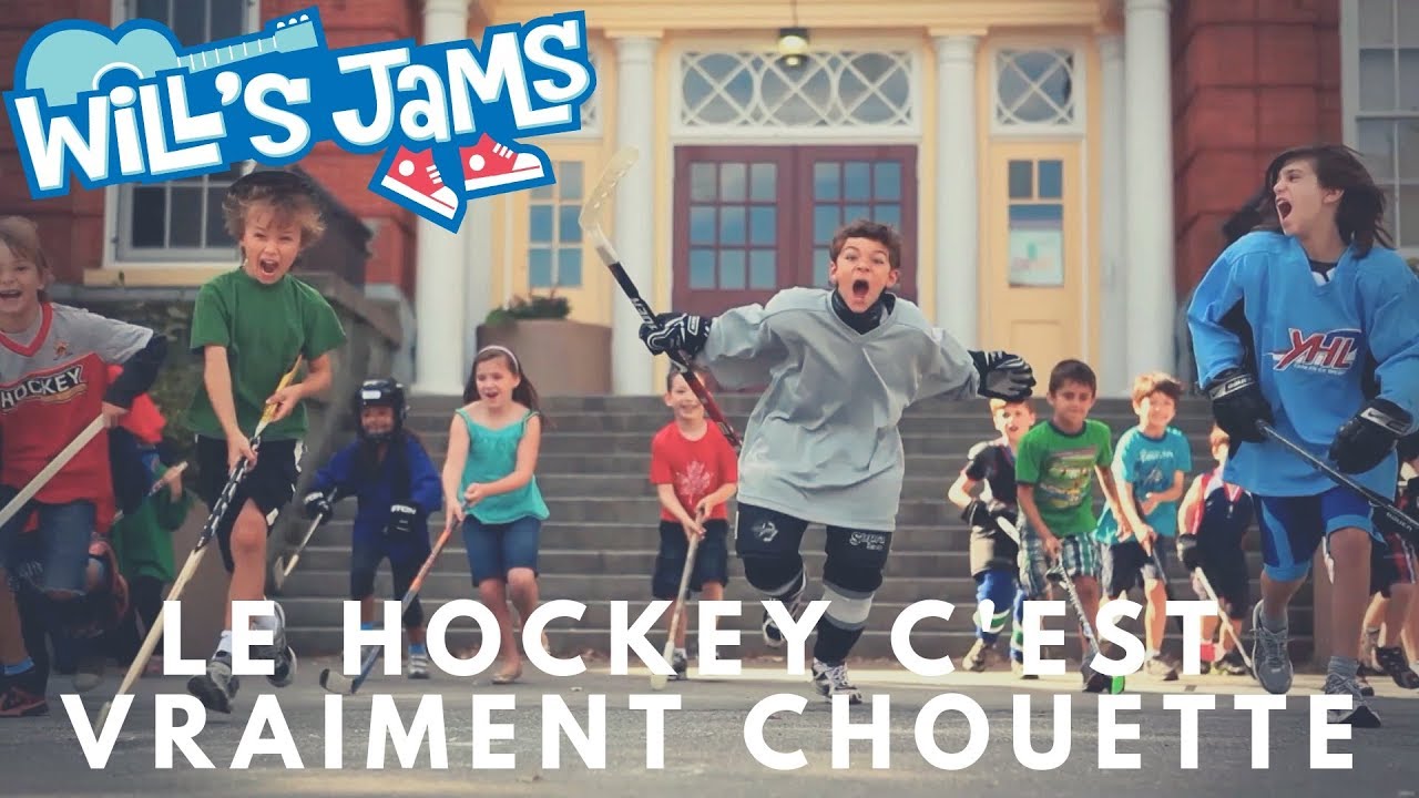 Le hockey cest vraiment chouette   Wills Jams French Lyric Video