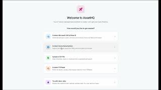 Getting Started with AssetHQ: Microsoft, CRM, ITSM, and Demo Data