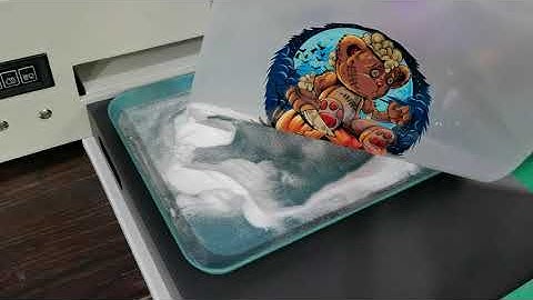 A3 1390 DTF printer for transfer leather