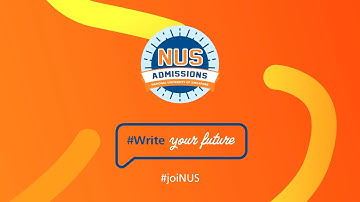 #WriteYourFuture with NUS