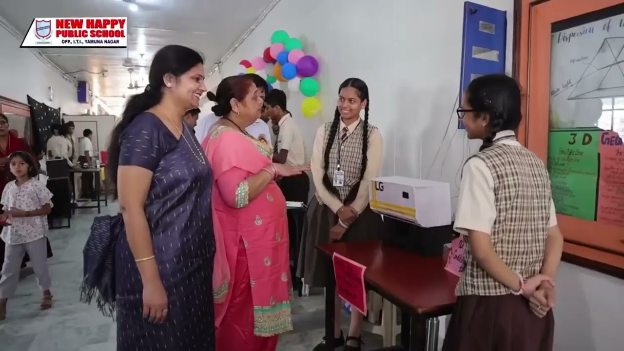 New Happy Public School Science Exhibition 2024 | Innovative Projects & Young Scientists