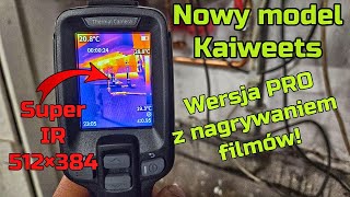 Nowa Wersja PRO z Nagrywaniem Video - Kaiweets KTI W02 Pro Kamera Termowizyjna - TEST