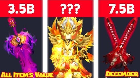 All Items Value List Skyblock 2025 || All Skyblock Items Value || Skyblock Blockman Go