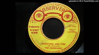 Observers - Brimstone And Fire / Version - Observer