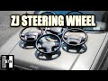 JEEP GRAND CHEROKEE STEERING WHEEL SWAP - HOW TO REPLACE ZJ, XJ, WJ, TJ STEERING WHEEL.