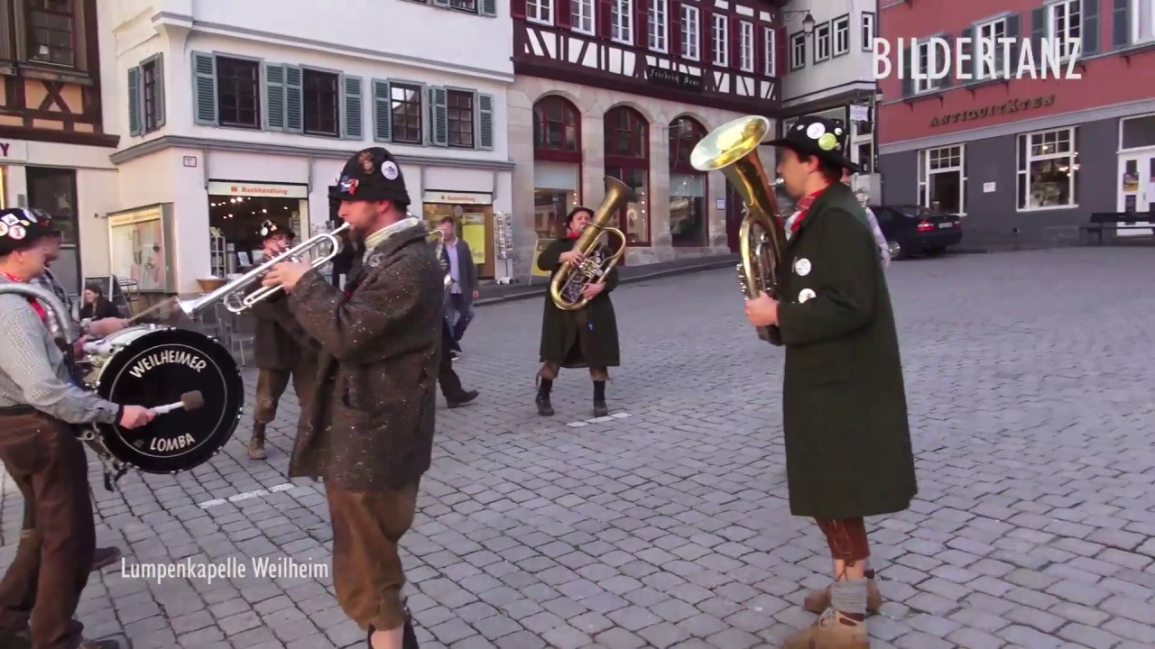 Lumpenkapelle Weilheim: TÜBINGEN AM SCHMUTZIGEN DONNERSTAG