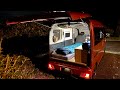 軽自動車と山で独りぼっちの車中泊