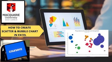 Creating An Area, Scatter & Bubble Chart in Excel ||Date Visualization in Excel || #excel#exceltips
