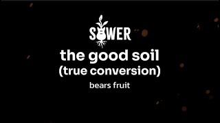 Sower - the good soil (true conversion) lyric video #biblicalindierock #christianrock #sower
