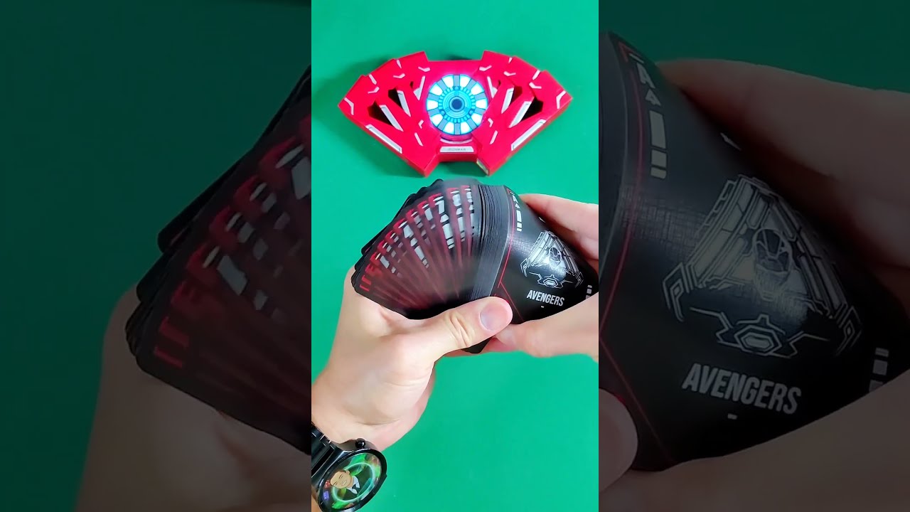 Iron Man Mark 33 playing cards 