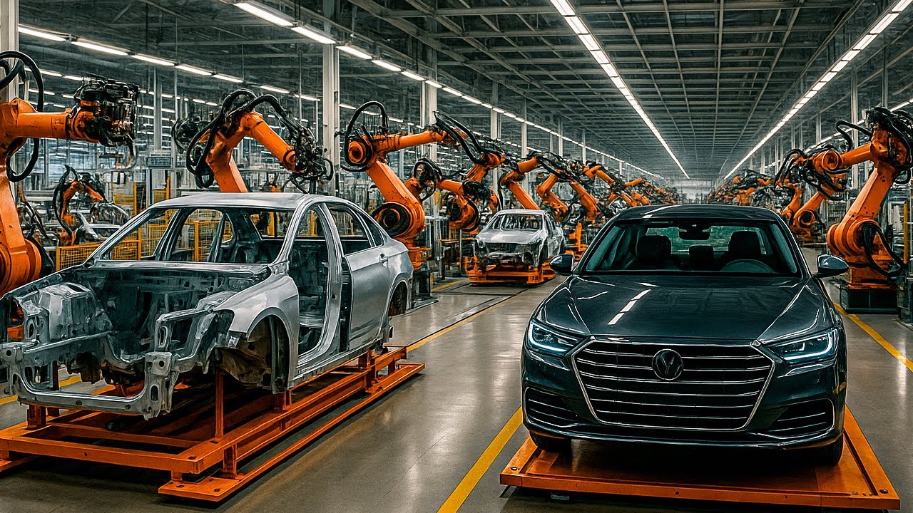 From Bare Shell to Luxury Sedan – 1 Hour Inside the World’s Most Advanced Car Factories