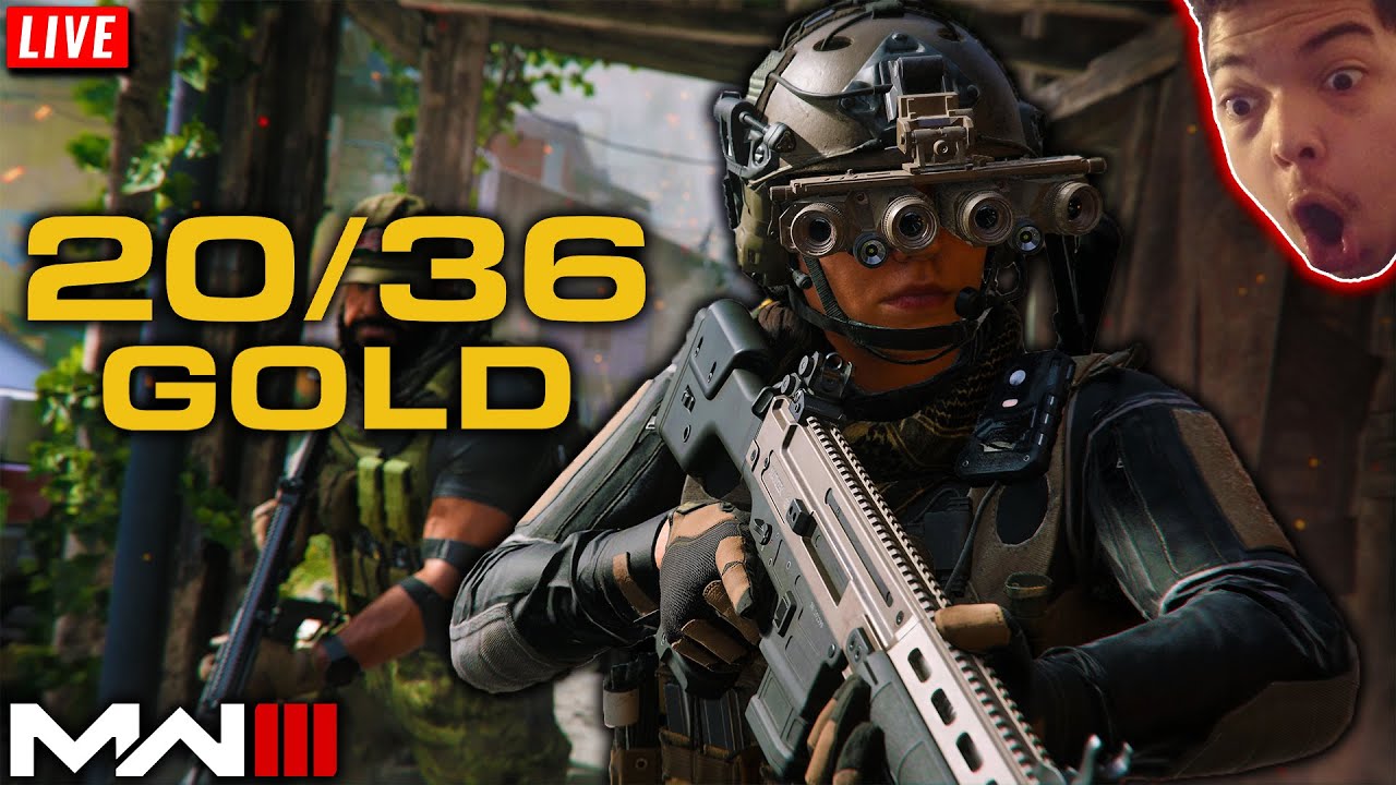 🔴LIVE - FULL TIME INTERSTELLAR CAMO GRIND | DAY 11 | 🥇20/36 GOLD🥇 ...