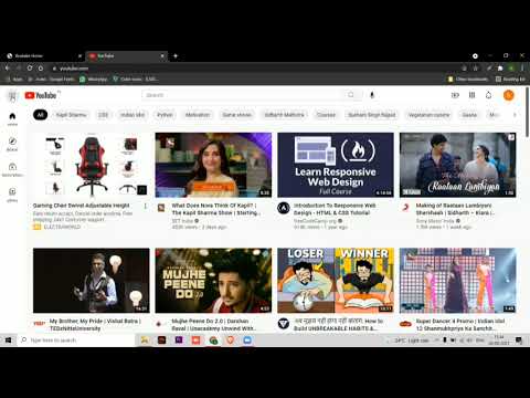 🔴(ENG)YouTube Clone  using HTML, CSS, JavaScript (English) 🤩 #CodeWithDolly #Project2