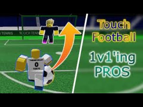 1v1ing Pro Players In Touch Football (Roblox) - YouTube
