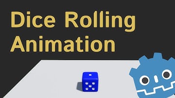 Physics dice roller in godot #godot #gamedev #diceroll #3d