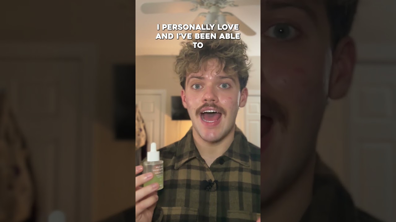 this succinic acid acne treatment is SUPER gentle