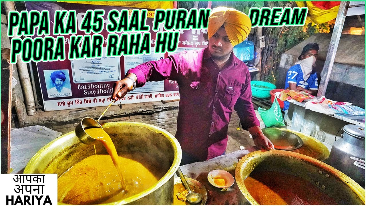 Indian Street Food | 20-Year-Old Sardarji ka 45-Year-Old Dhaba | Inspirational Story 