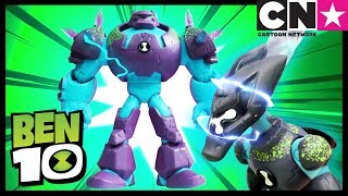 Ben 10 Toy Play For Kids | Omni-Enhanced Shock Rock and XLR8 | Cartoon Network Ben 10 Toy Play For Kids | Omni-Enhanced Shock Rock and XLR8 | Cartoon Network