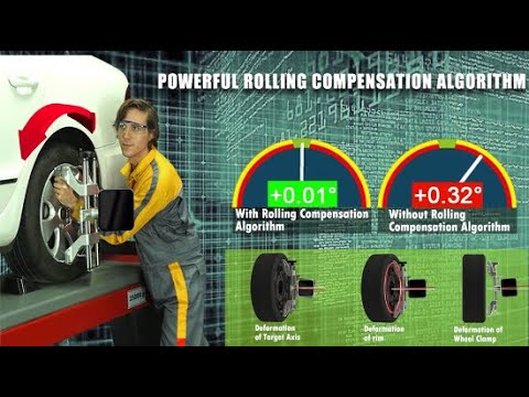 Powerful Rolling Compensation Technology of Lawrence 3D Wheel Alignment
