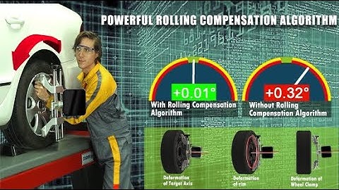 Powerful Rolling Compensation Technology of Lawrence 3D Wheel Alignment